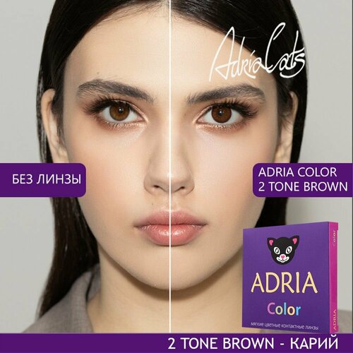     ADRIA Color 2 tone, 2 ., R 8,6, D -8,5, brown, 1 .  -     , -  