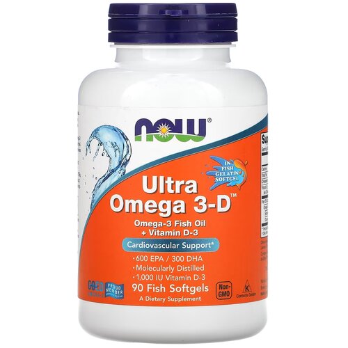    NOW Ultra Omega 3-D, 270 , 100 , 90 .  -     , -  