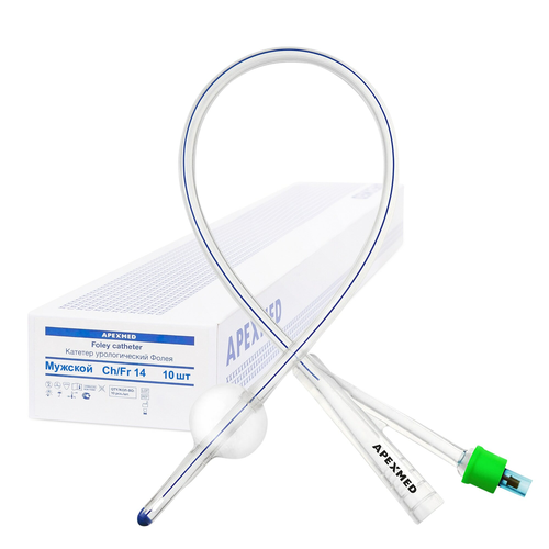 ���� ������� ����� ������������� Apexmed ������� Ch/Fr 14, �����������, �����������, 10 ��, �����������