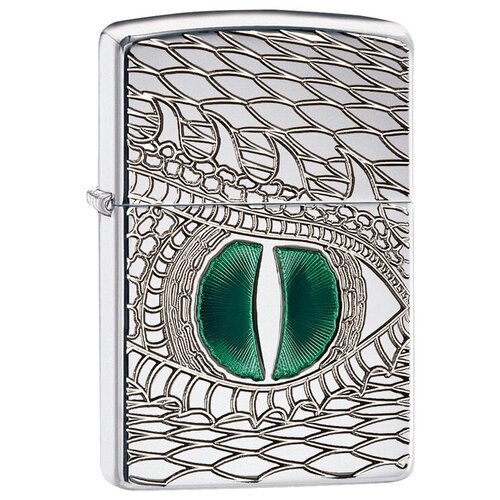 ���� ������������ ���������� ��������� ZIPPO Armor� 28807 Dragon Eye � ��������� High Polish Chrome - ���� �������