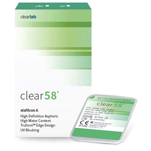     Clearlab Clear 58, 14 , 6 ., R 8,7, D -0,5, , 1 .  -     , -  