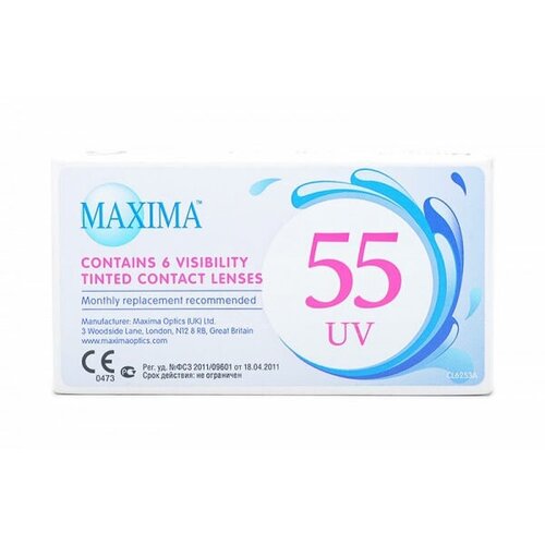     Maxima 55 UV Aspheric, 6 ., R 8,9, D -4,25, , 1 .  -     , -  