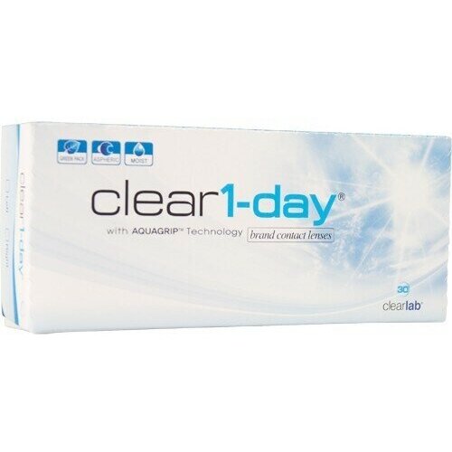     Clearlab Clear 1-day, 30 ., R 8,7, D +1,75, 1 .  -     , -  