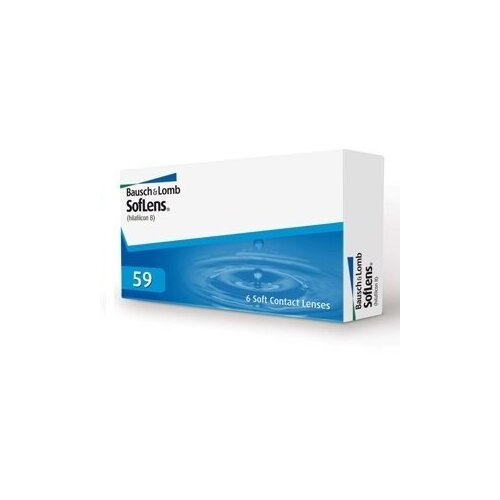     Bausch & Lomb SofLens 59, 6 ., R 8,6, D -2,5  -     , -  