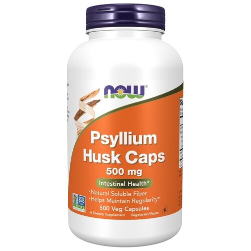    NOW Psyllium Husk Caps ., 300 , 300 , 500 , 500 .  -     , -  