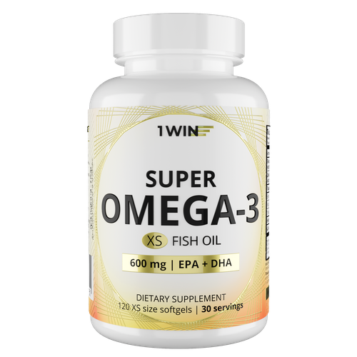    3    600 , 1WIN Super Omega-3 XS, 120   -     , -  