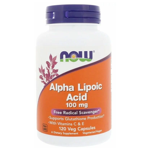    NOW Alpha Lipoic Acid with Vitamins C and E, 160 , 100 , 120 .  -     , -  