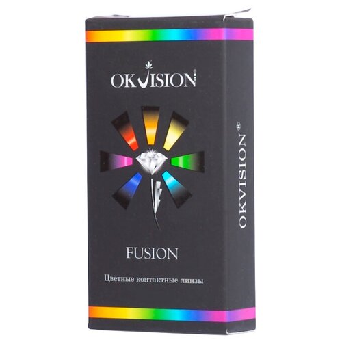     OKVision Fusion, 2 ., R 8,6, D -10, violet 2, 1 .  -     , -  