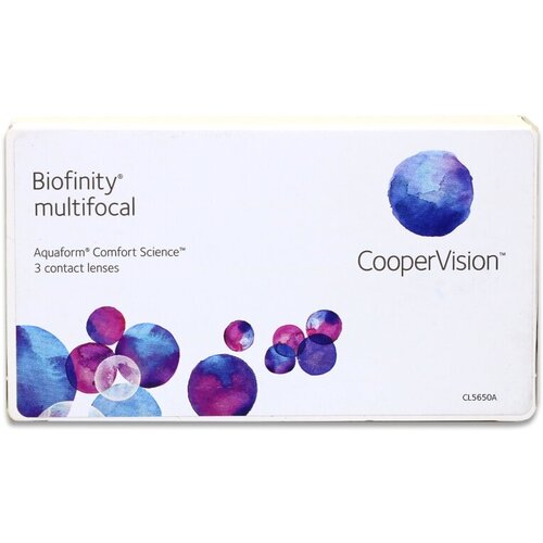 ���� ���������� ����� �� ����� CooperVision Biofinity Multifocal, 3 ��., R 8,6, D -2,75, 1 ��.