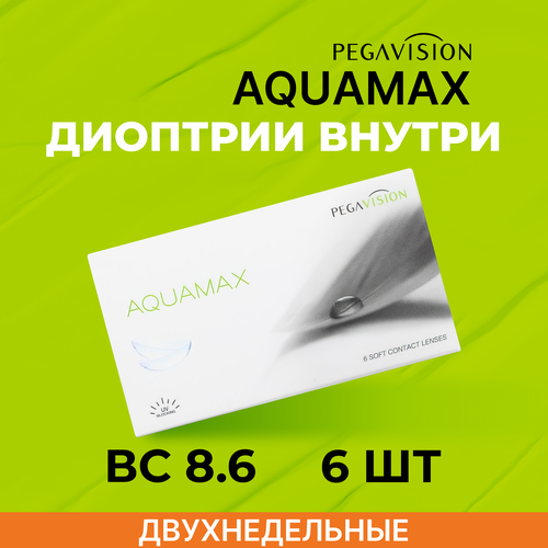     Pegavision Aquamax., 6 ., R 8,6, D -1, , 1 .  -     , -  