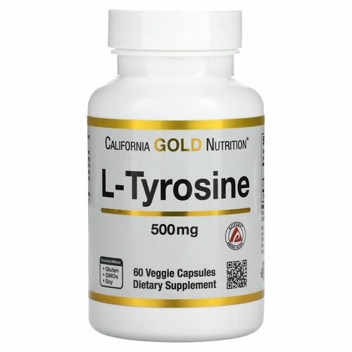 ���� L-Tyrosine, AjiPure, 500 mg, 60 ������