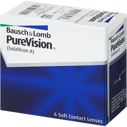     Bausch & Lomb PureVision, 6 ., R 8,6, D -8  -     , -  