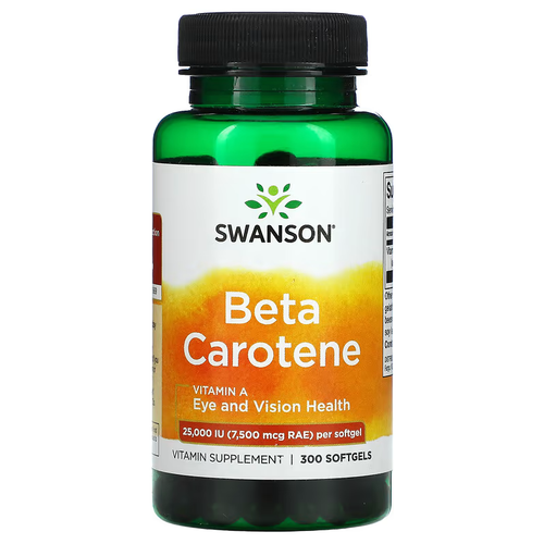 ���� Beta Carotene, 25000 �� , 120 �, 300 ��.