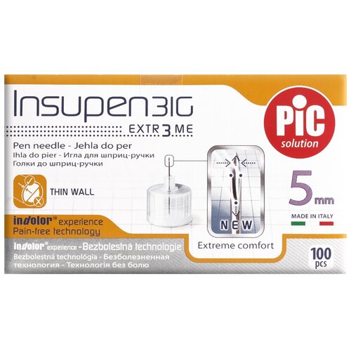     - Pic solution insupen, 25  x 0.25 , : 31G, 100 .  -     , -  