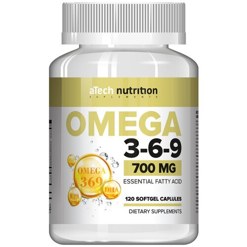    aTech Nutrition Omega 3-6-9, 120 .  -     , -  