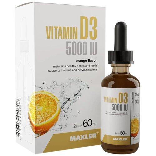   MAXLER Vitamin D3 ., 5000 , 60 ,   -     , -  