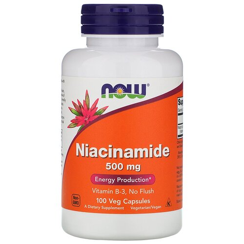    NOW Niacinamide, 100 , 500 , 100 .  -     , -  