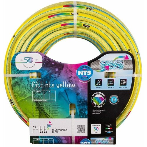   FITT  NTS YELLOW 1/2 50m 3762449  -     , -,   