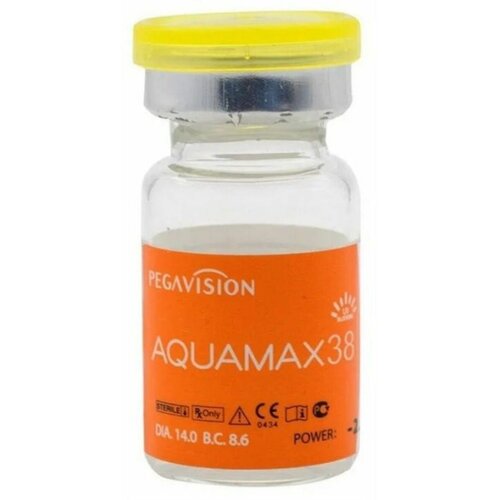 ���� ���������� ����� Pegavision Aquamax 38, 1 ��., R 8,6, D -2, 1 ��.