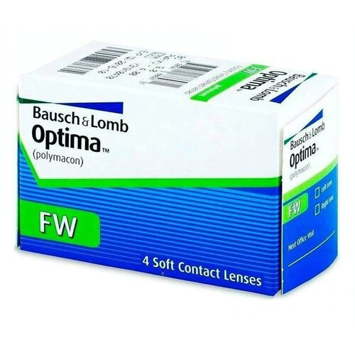     Bausch & Lomb Optima FW, 4 ., R 8,7, D -5,75  -     , -  