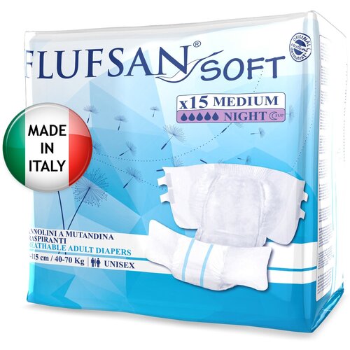   Flufsan Soft Supernight /    -   , M, 15 .  -     , -  