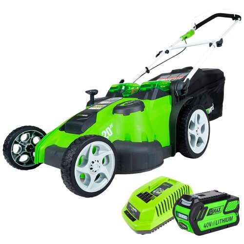     Greenworks 2500207vb G40LM49DBK4, 49   -     , -,   