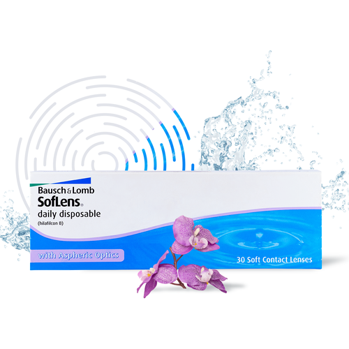     Bausch & Lomb Soflens Daily Disposable, 30 ., R 8,6, D -7,5  -     , -  