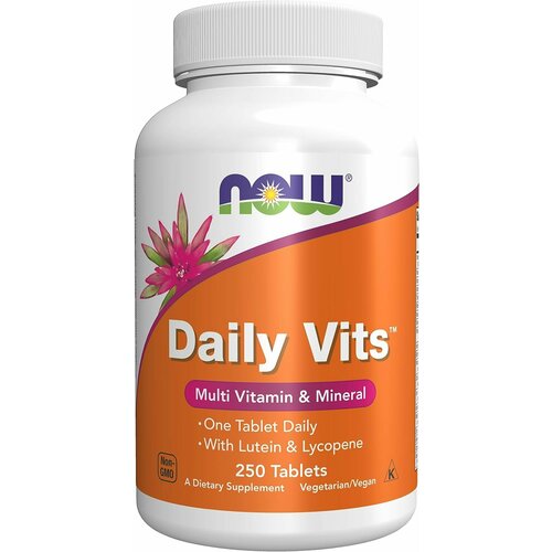 ���� NOW Daily Vits Multi Vitamin & Mineral 250 tablets (���������-����������� ��������)