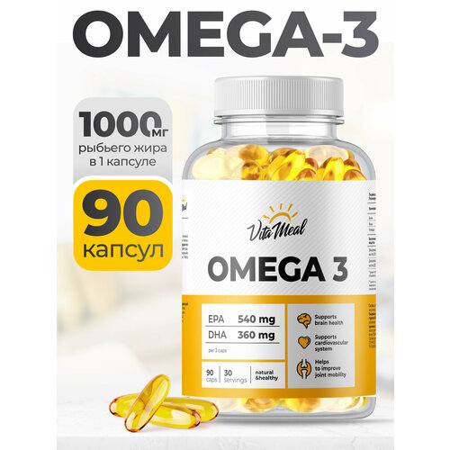    3 1000  VitaMeal Omega 3,  , 90   -     , -  