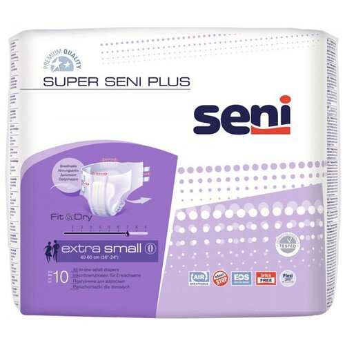      Super Seni plus extra small ( 40-60 ) 10 .  -     , -  