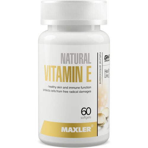 ���� Maxler Vitamin E ����., 100 ��, 100 �, 60 ��.