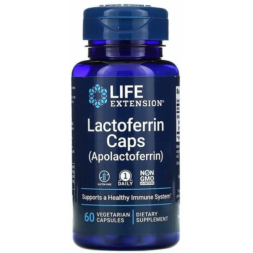 ���� Life Extension Lactoferrin Caps (�����������) 60 ������, ���� �������� 07/2025
