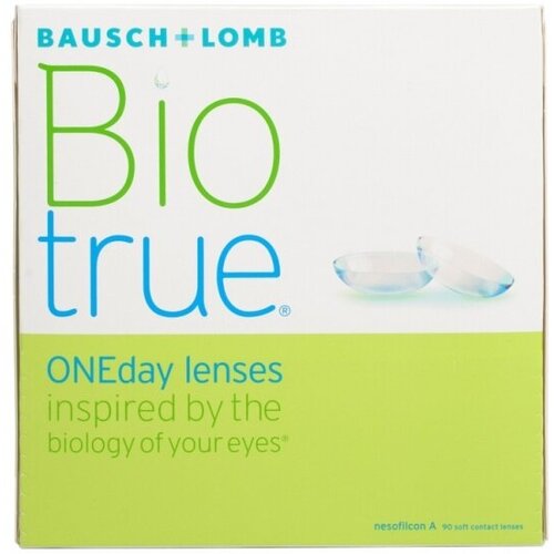     Bausch & Lomb Biotrue ONEday, 90 ., R 8,6, D -3, 1 .  -     , -  