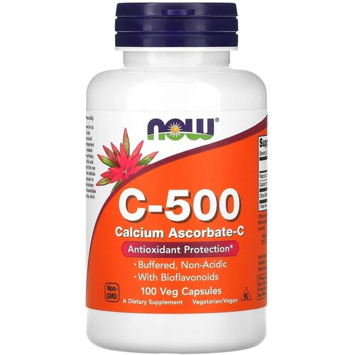    NOW C-500 Calcium Ascorbate- ., 100 , 100 .  -     , -  