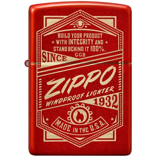      ZIPPO Classic 48620   Metallic Red - ZIPPO  -     , -,   