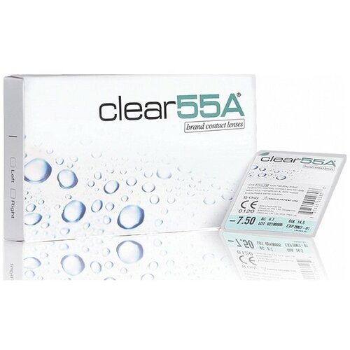     Clearlab Clear 55A, 6 ., R 8,7, D -4,25, , 1 .  -     , -  