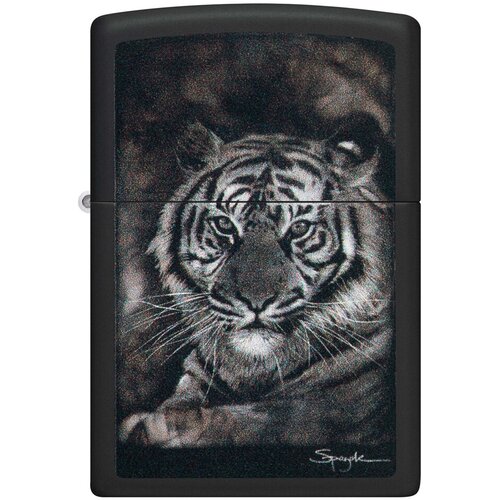      ZIPPO Classic 49763 Spazuk Design   Black Matte -     -     , -,   