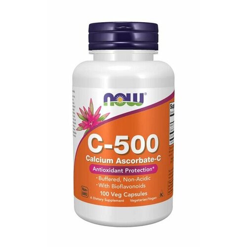   C-500 Calcium Ascorbate NOW (100 )  -     , -  