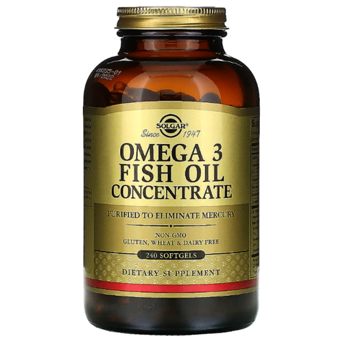   Solgar Omega-3 Fish Oil Concentrate ., 250 , 1.425 , 240 .  -     , -  