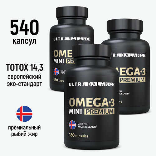    3 ,  ,  Omega 3 , UltraBalance , 540   -     , -  