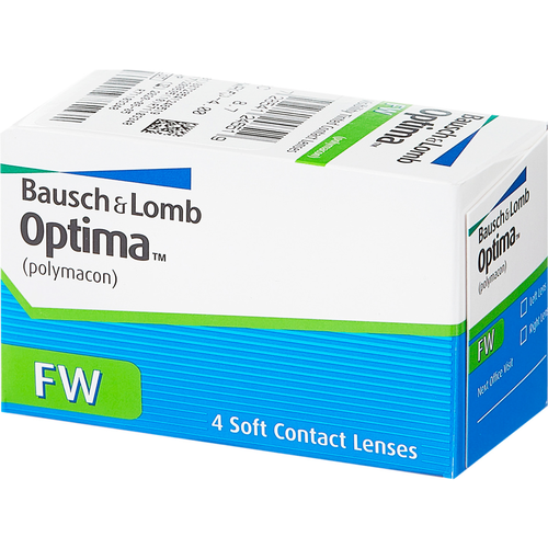 ���� ���������� ����� BAUSCH+LOMB Optima FW, 4 ��., R 8,7, D -5,25, 1 ��.