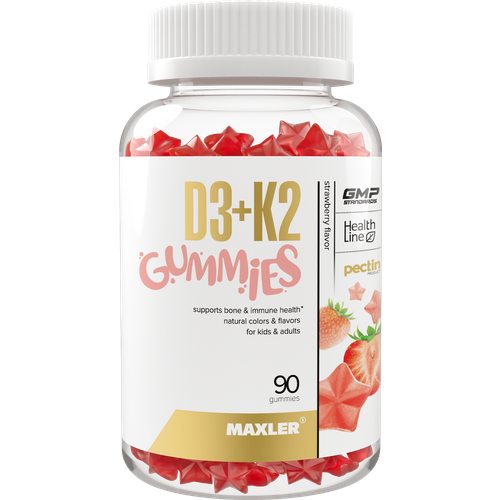 ���� Maxler D3+K2 Gummies, 200 �, 90 ��., ��������