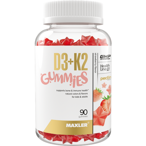   Maxler D3+K2 Gummies, 200 , 90 .,   -     , -  