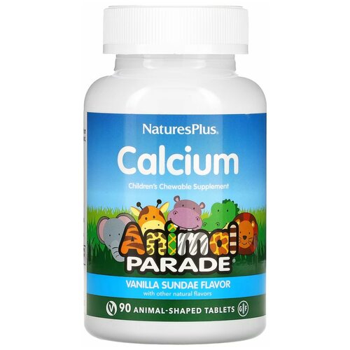 ���� Nature's Plus Animal Parade Calcium Chewable, 90 ���.