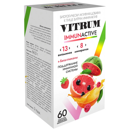   VITRUM IMMUNACTIVE . \, 1.4 , 60 .  -     , -  