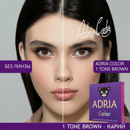     ADRIA Color 1 tone, 2 ., R 8,6, D 0, brown, 1 .  -     , -  