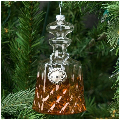     Glass Hanger Bourbon 14 cm  -     , -  