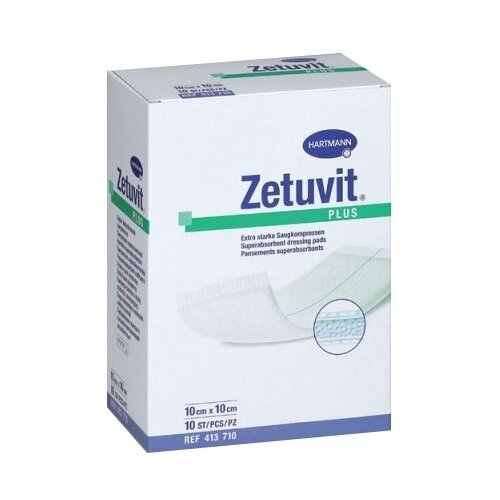 ���� Hartmann Zetuvit plus ������� ������������������, 10�10 ��, 10 ��.