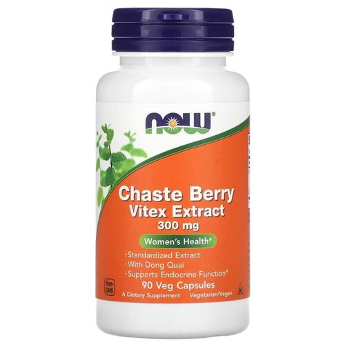   NOW Chaste berry vitex extract 300 mg 90 caps /    300  90   -     , -  