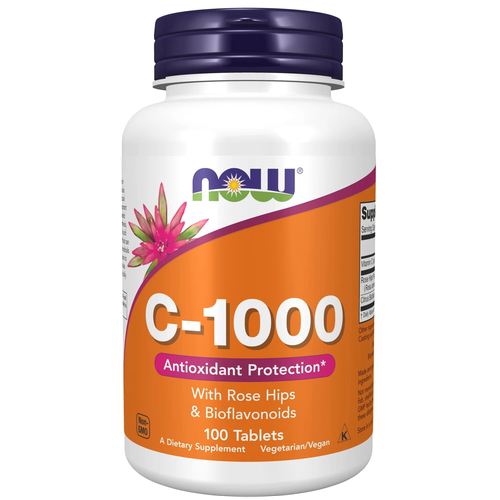 ���� �������� NOW C-1000 with Rose Hips & Bioflavonoids, 100 ��.